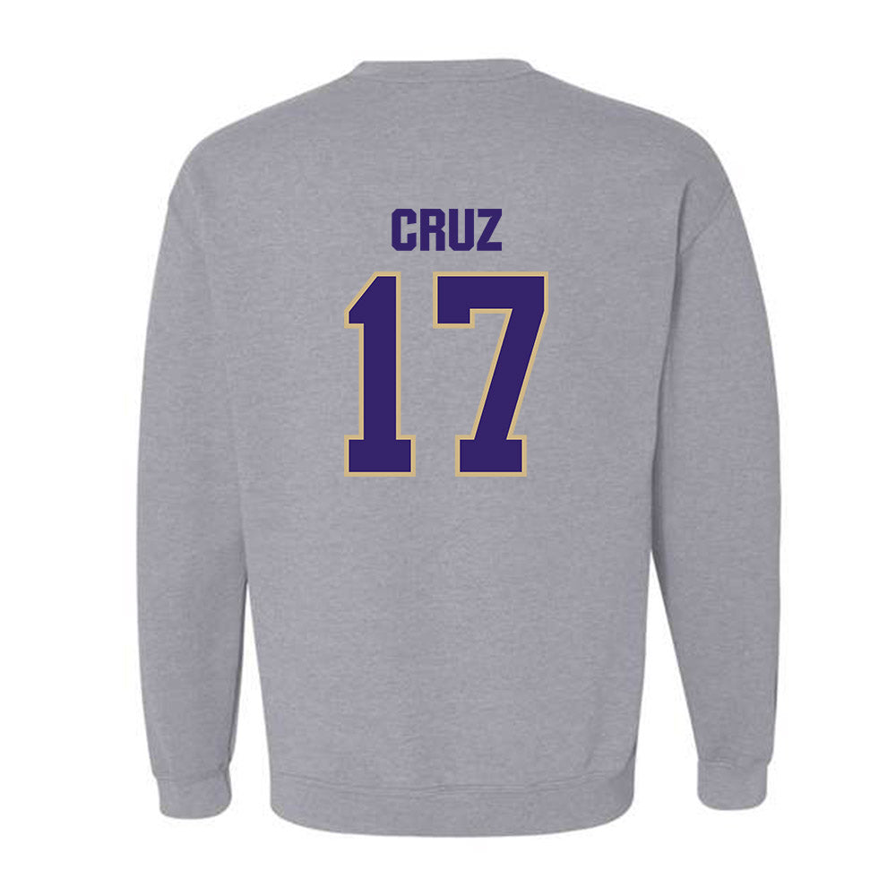 Washington - NCAA Men's Soccer : Cameron Cruz - Classic Shersey Crewneck Sweatshirt-1