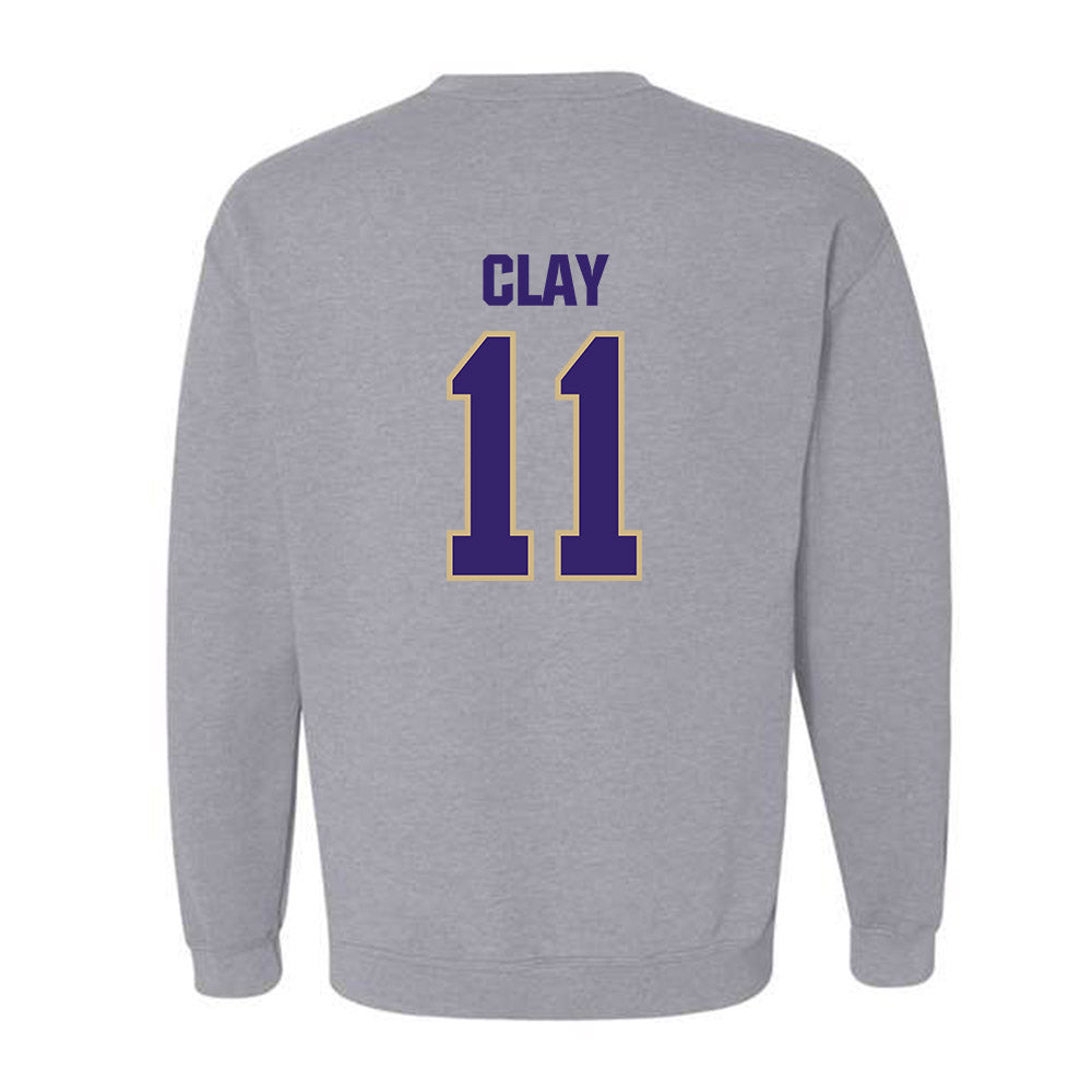 Washington - NCAA Football : Jordan Clay - Classic Shersey Crewneck Sweatshirt-1