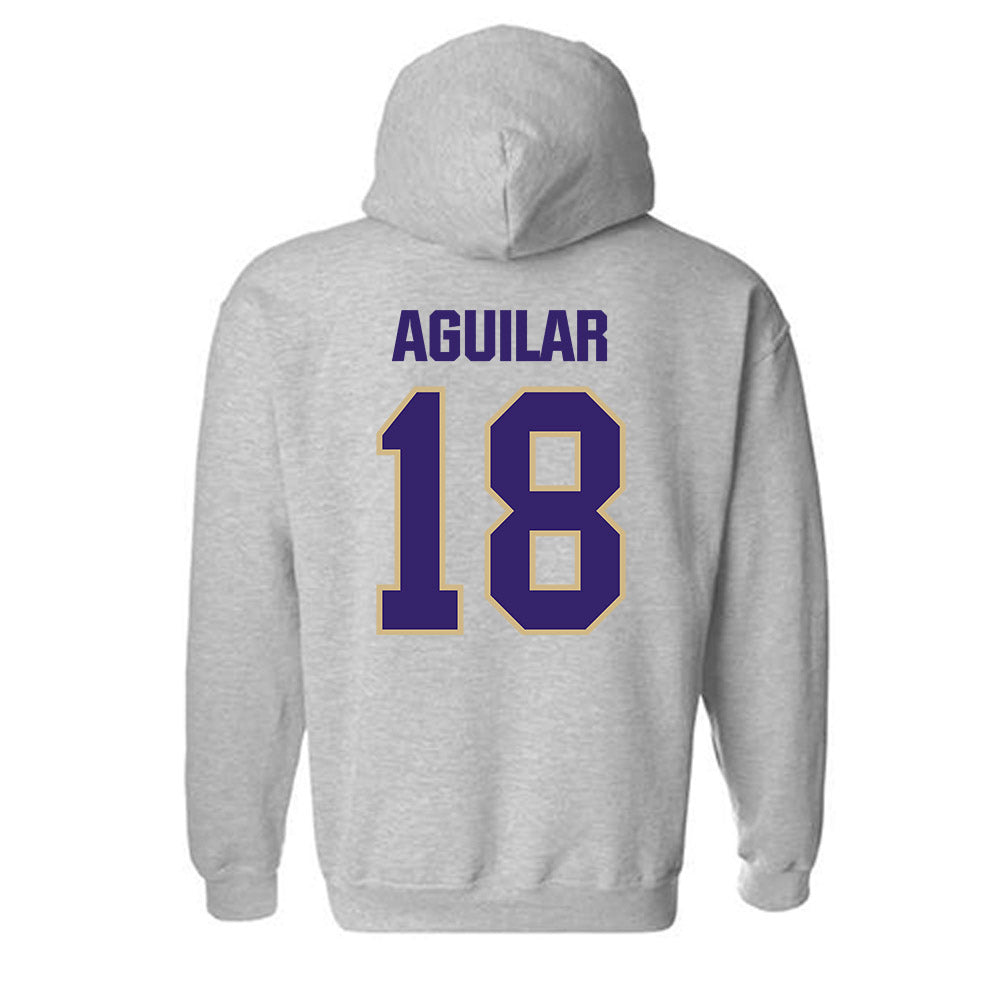 Washington - NCAA Women's Soccer : Vanessa Aguilar - Classic Shersey Hooded Sweatshirt-1