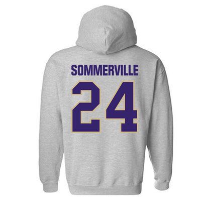 Washington - NCAA Men's Basketball : Lathan Sommerville - Classic Shersey Hooded Sweatshirt-1