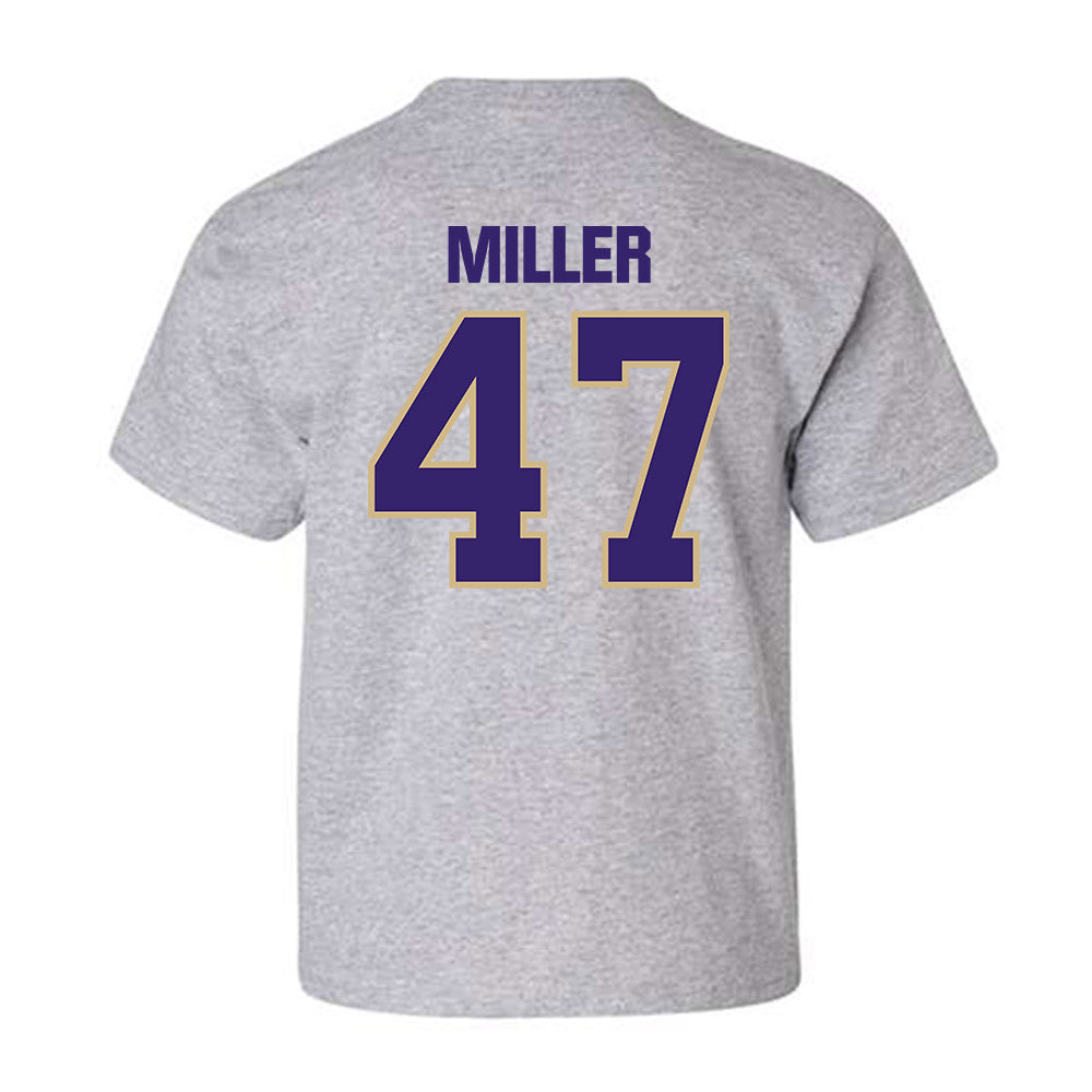 Washington - NCAA Baseball : Jay Miller - Classic Shersey Youth T-Shirt-1