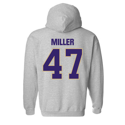 Washington - NCAA Baseball : Jay Miller - Classic Shersey Hooded Sweatshirt-1