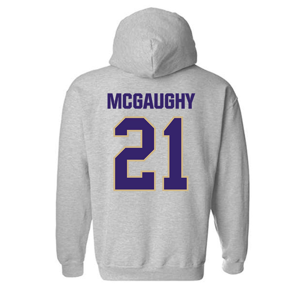 Washington - NCAA Women's Basketball : Brynn McGaughy - Classic Shersey Hooded Sweatshirt-1