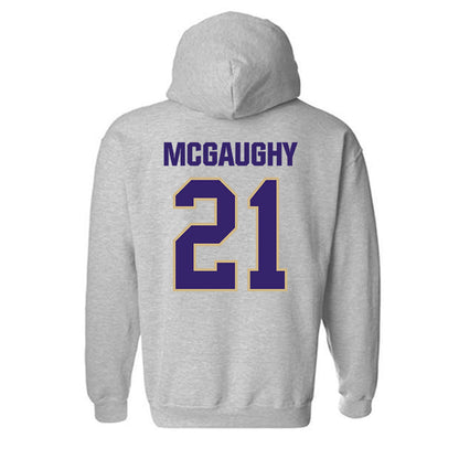 Washington - NCAA Women's Basketball : Brynn McGaughy - Classic Shersey Hooded Sweatshirt-1