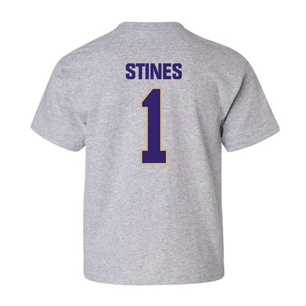 Washington - NCAA Women's Basketball : Hannah Stines - Classic Shersey Youth T-Shirt-1