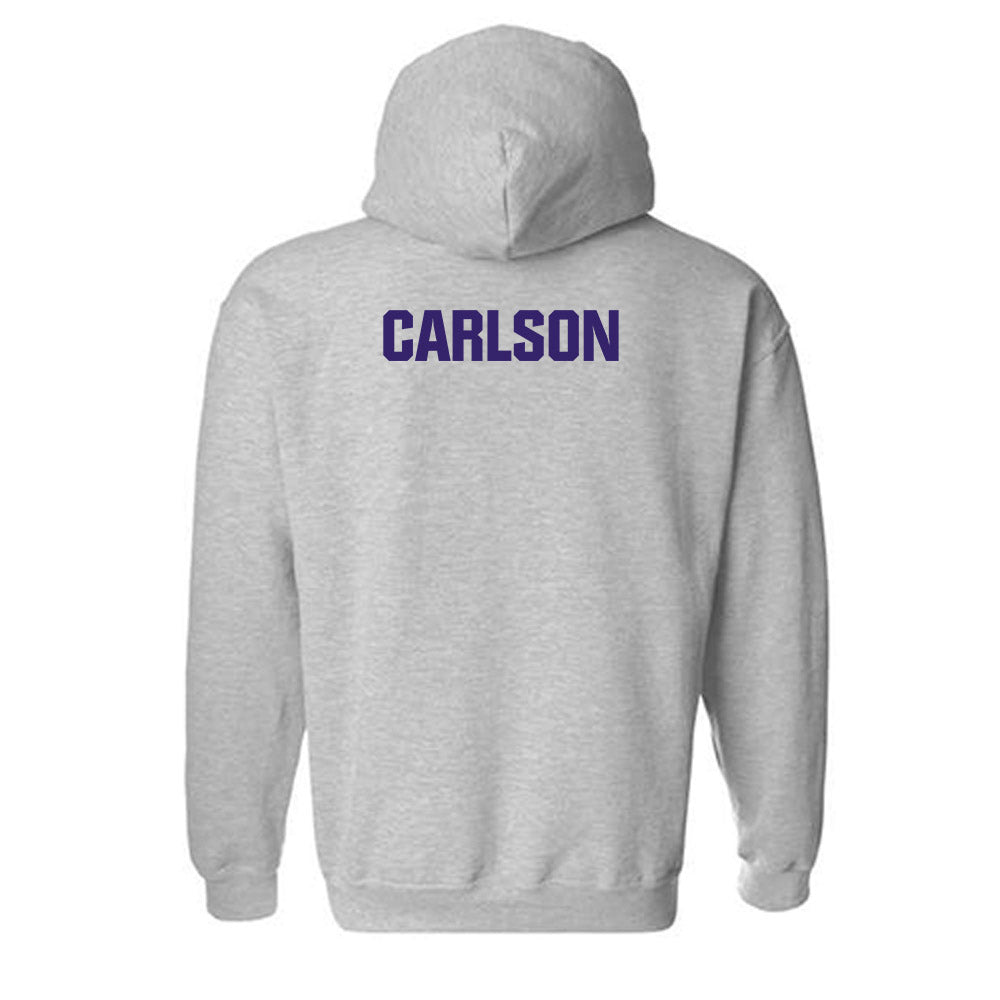 Washington - NCAA Women's Basketball : Brooke Carlson - Classic Shersey Hooded Sweatshirt-1