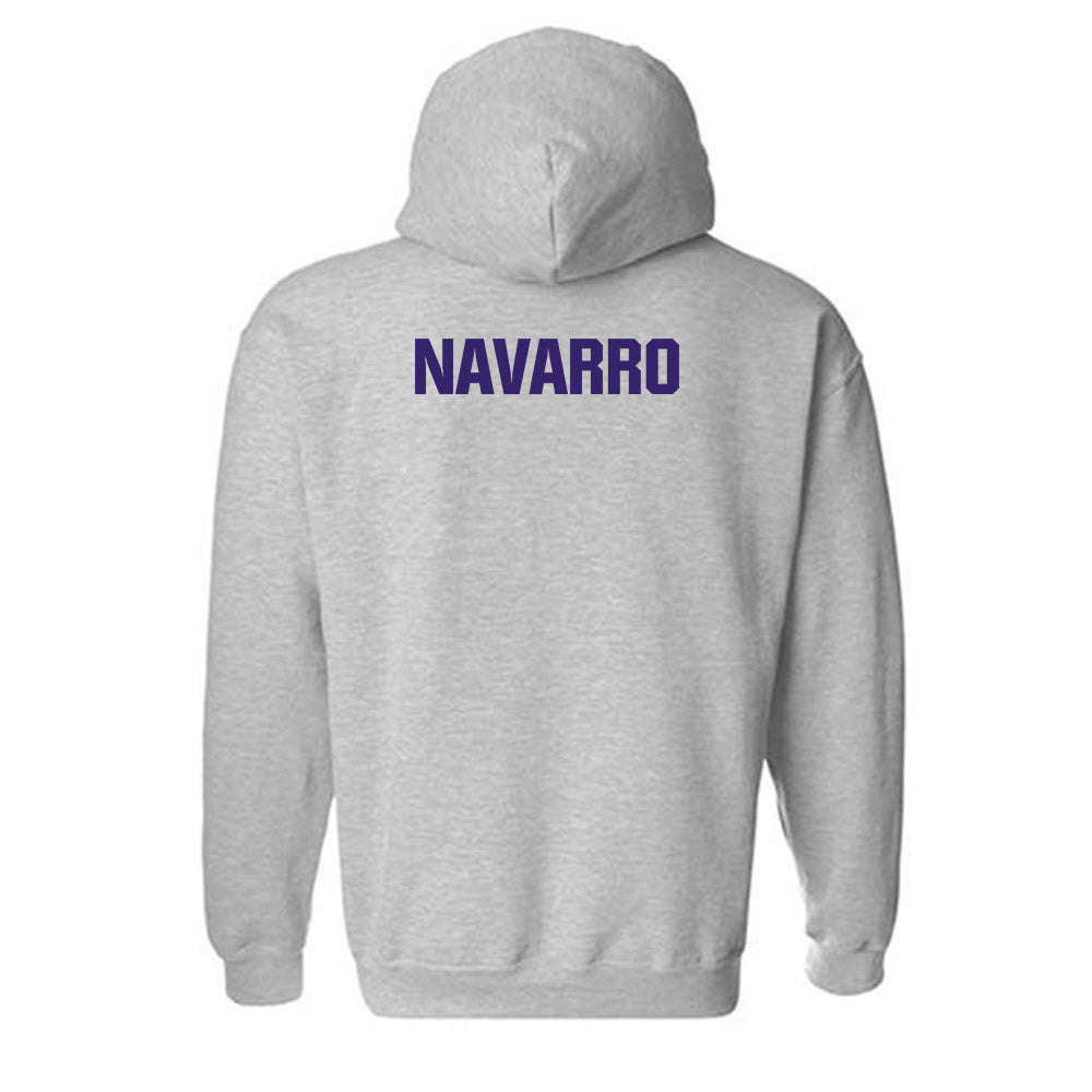Washington - NCAA Women's Gymnastics : Lana Navarro - Classic Shersey Hooded Sweatshirt-1