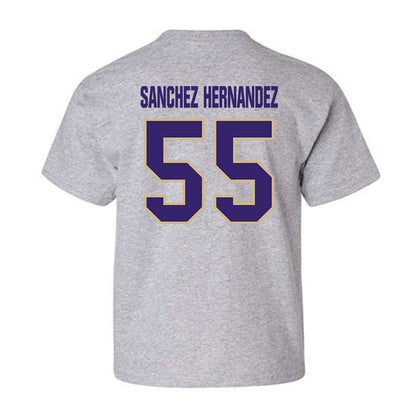 Washington - NCAA Football : Victor Sanchez Hernandez - Classic Shersey Youth T-Shirt-1