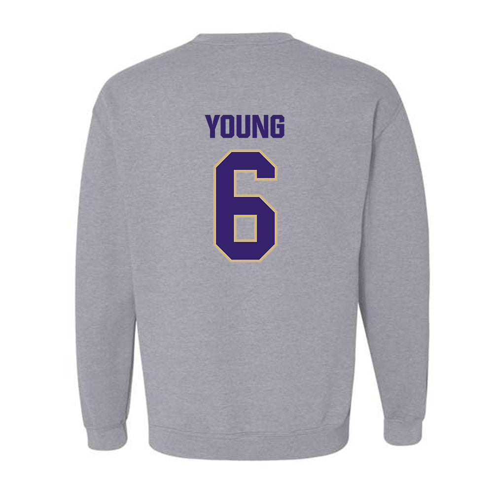Washington - NCAA Baseball : Landon Young - Classic Shersey Crewneck Sweatshirt-1