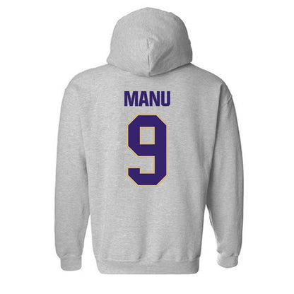 Washington - NCAA Football : Jacob Manu - Classic Shersey Hooded Sweatshirt-1