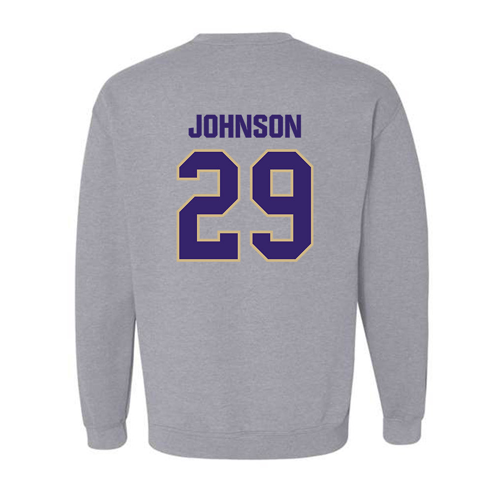 Washington - NCAA Baseball : Bryce Johnson - Classic Shersey Crewneck Sweatshirt-1