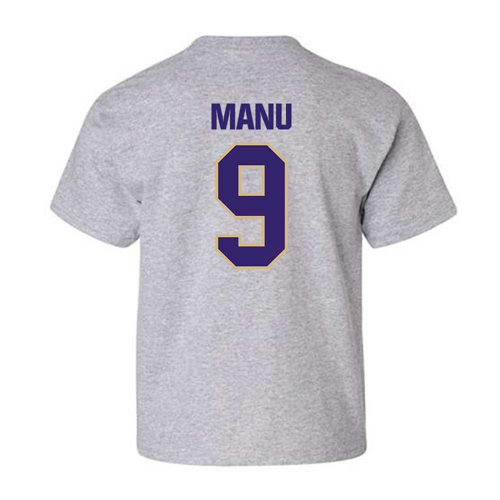 Washington - NCAA Football : Jacob Manu - Classic Shersey Youth T-Shirt-1