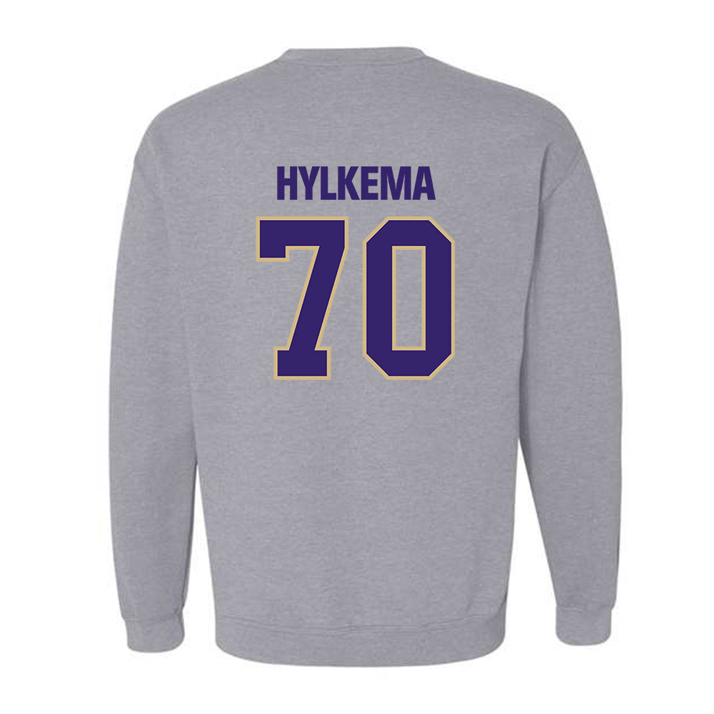 Washington - NCAA Football : Justin Hylkema - Classic Shersey Crewneck Sweatshirt-1