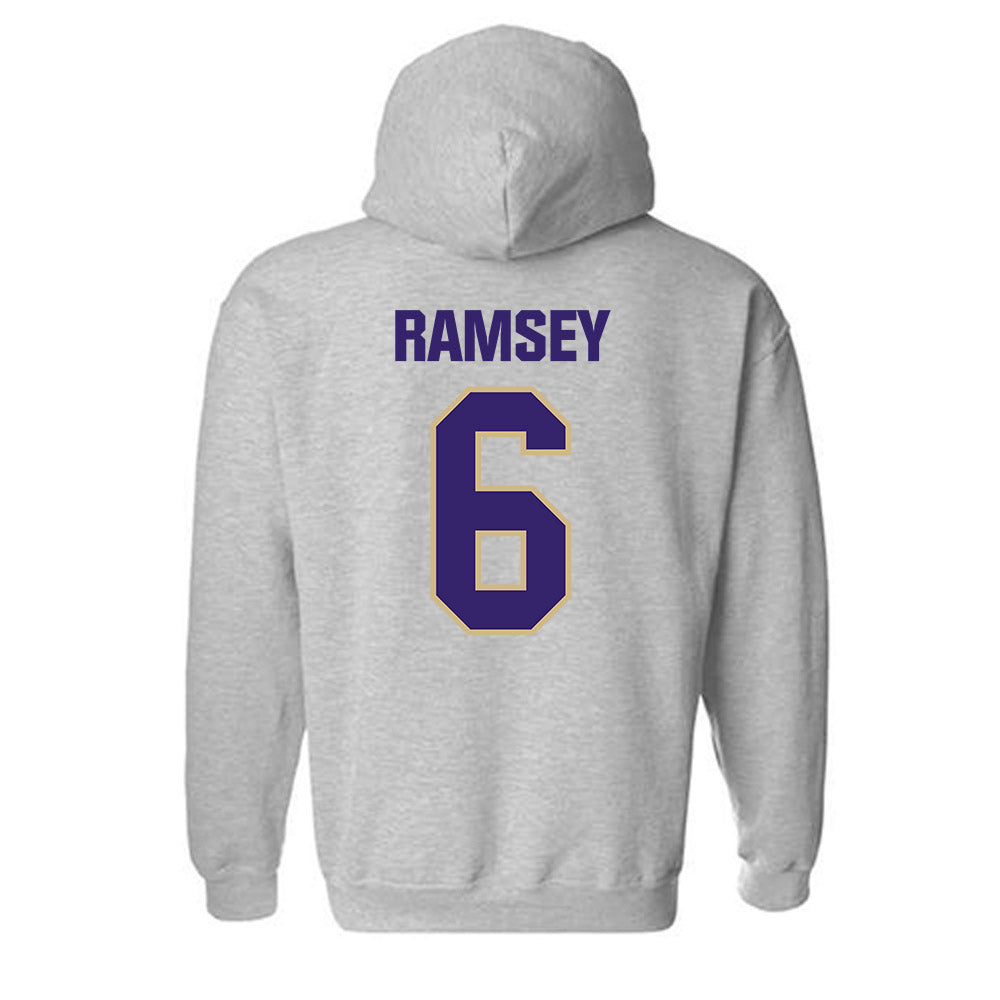 Washington - NCAA Men's Soccer : Zach Ramsey - Classic Shersey Hooded Sweatshirt-1