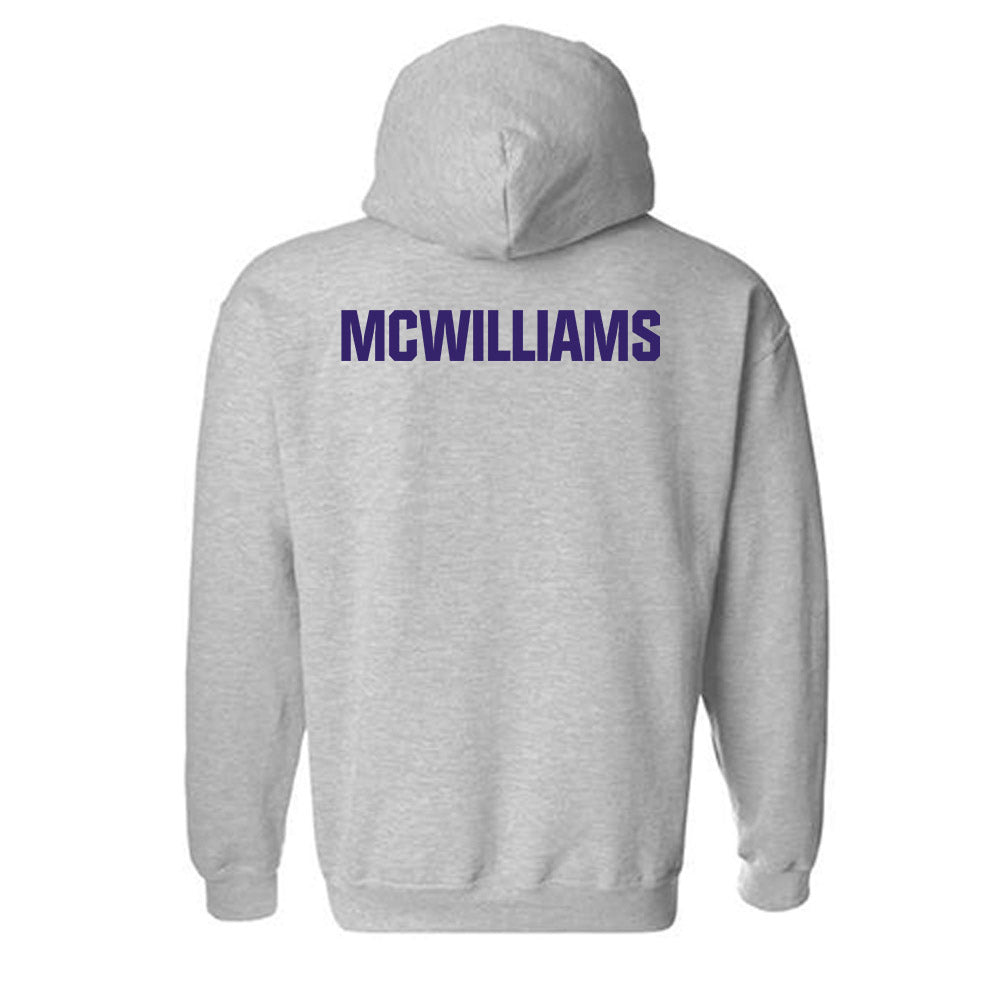 Washington - NCAA Women's Gymnastics : Caitlin McWilliams - Classic Shersey Hooded Sweatshirt-1