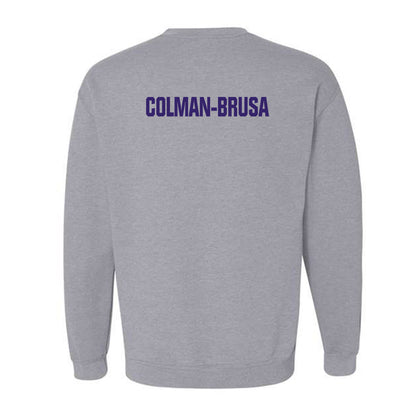 Washington - NCAA Football : Lowen Colman-Brusa - Classic Shersey Crewneck Sweatshirt-1