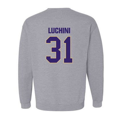 Washington - NCAA Football : Luke Luchini - Classic Shersey Crewneck Sweatshirt-1