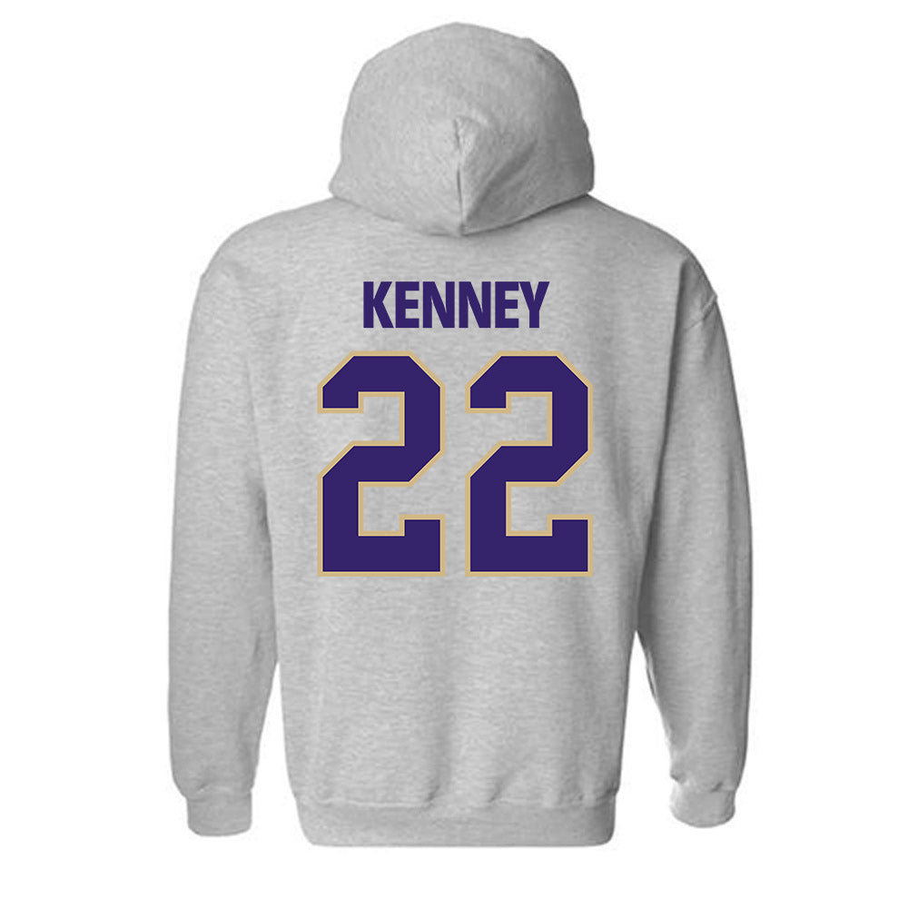 Washington - NCAA Baseball : Noah Kenney - Classic Shersey Hooded Sweatshirt-1