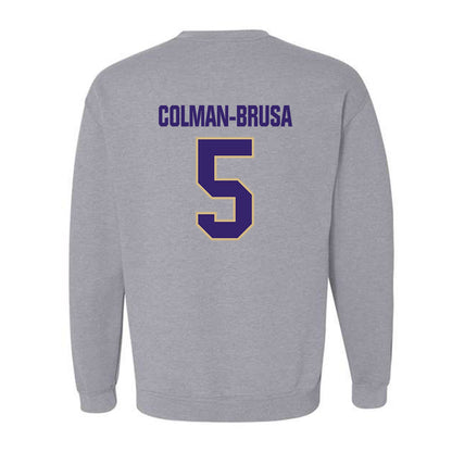 Washington - NCAA Football : Derek Colman-Brusa - Classic Shersey Crewneck Sweatshirt-1