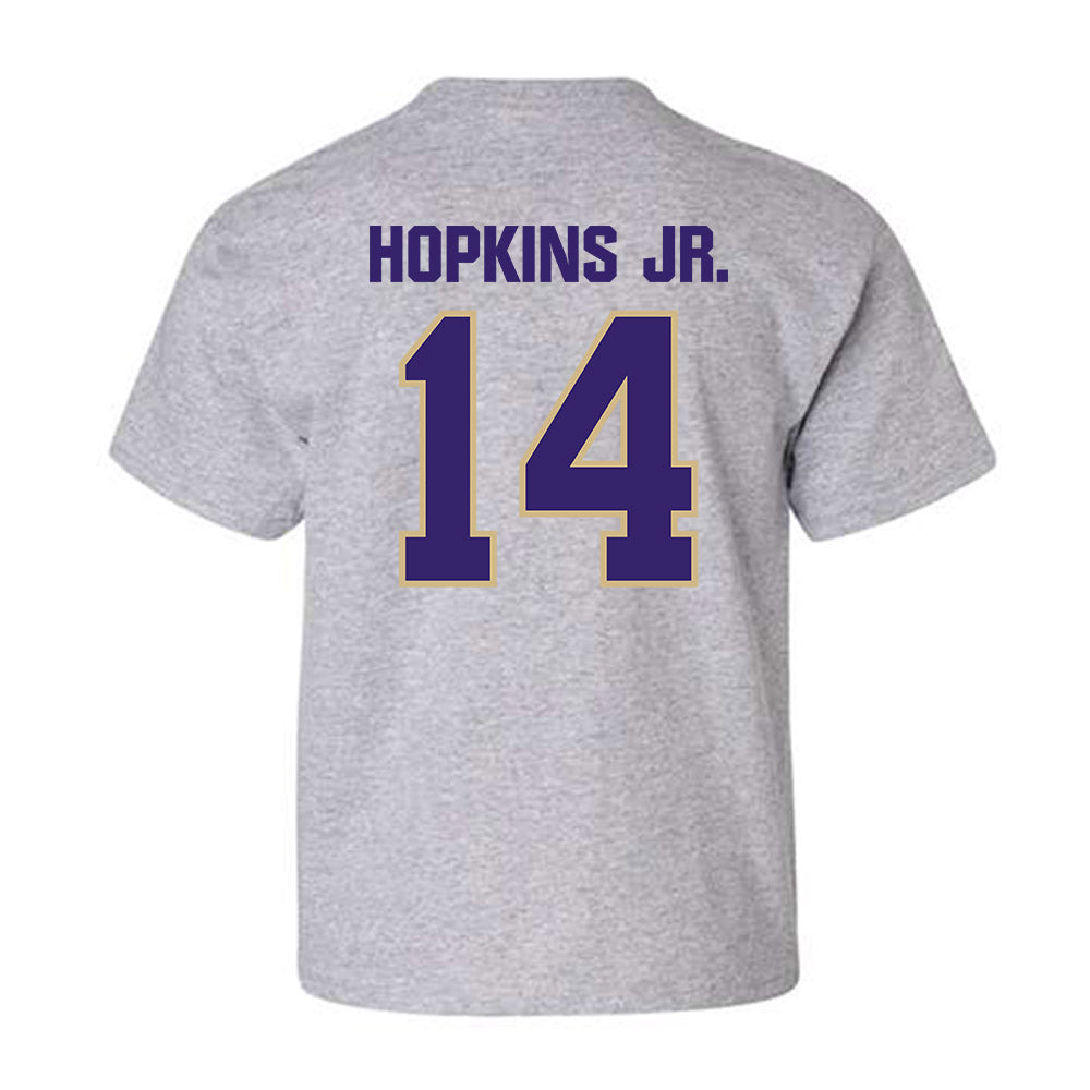 Washington - NCAA Football : Milton Hopkins Jr. - Classic Shersey Youth T-Shirt-1