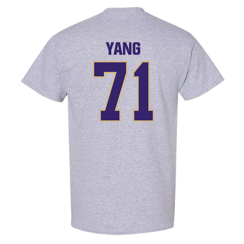 Washington - NCAA Football : Ah Deong Yang - Classic Shersey T-Shirt-1