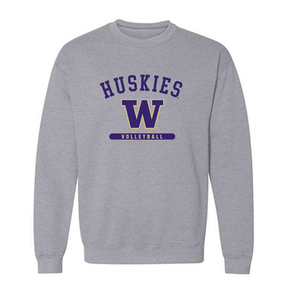 Washington - NCAA Women's Volleyball : Addie Kanouff - Classic Shersey Crewneck Sweatshirt-0