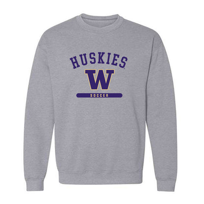 Washington - NCAA Men's Soccer : Harper Mikolasy - Classic Shersey Crewneck Sweatshirt-0