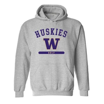 Washington - NCAA Men's Golf : Grady Millar - Classic Shersey Hooded Sweatshirt-0