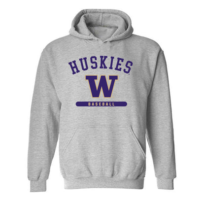 Washington - NCAA Baseball : Aidan Dougherty - Classic Shersey Hooded Sweatshirt-0