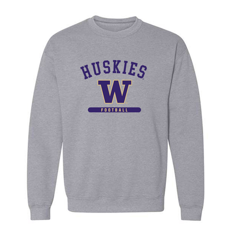 Washington - NCAA Football : Dash Beierly - Classic Shersey Crewneck Sweatshirt-0
