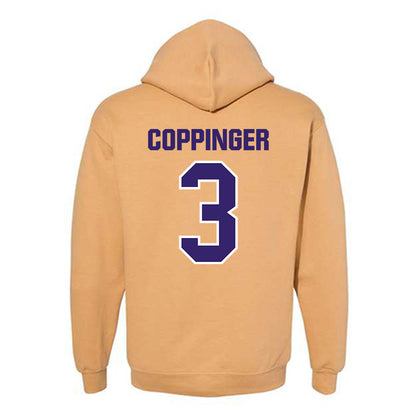Washington - NCAA Women's Basketball : Devin Coppinger - Classic Shersey Hooded Sweatshirt-1