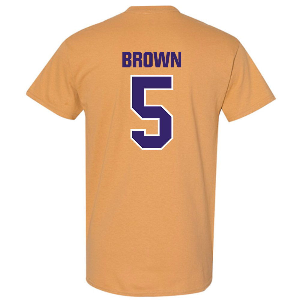 Washington - NCAA Women's Basketball : Teagan Brown - Classic Shersey T-Shirt-1