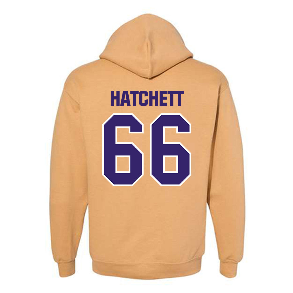 Washington - NCAA Football : Landen Hatchett - Classic Shersey Hooded Sweatshirt-1