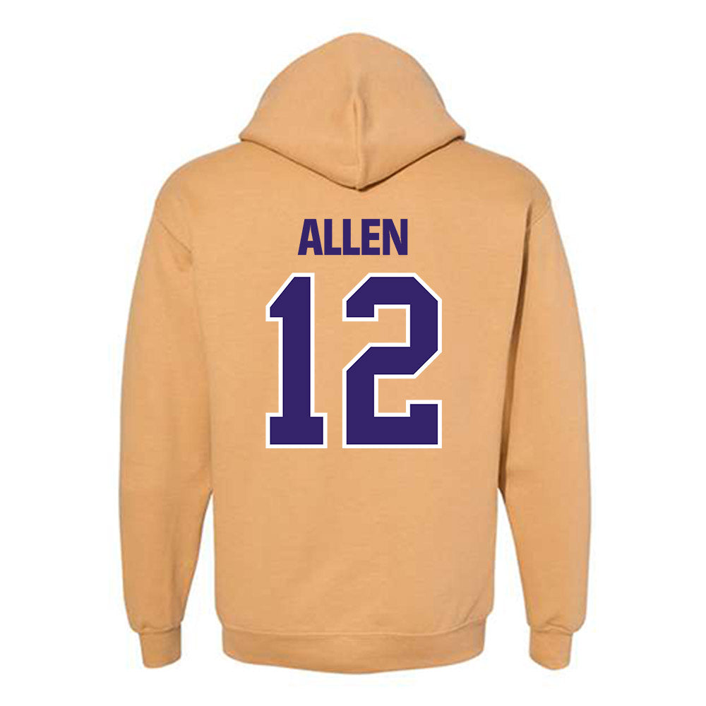 Washington - NCAA Beach Volleyball : Teila Allen - Classic Shersey Hooded Sweatshirt-1
