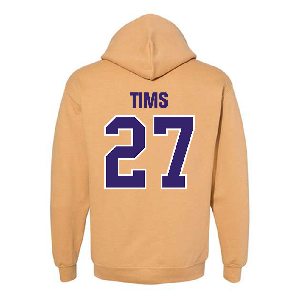 Washington - NCAA Baseball : Justin Tims - Classic Shersey Hooded Sweatshirt-1
