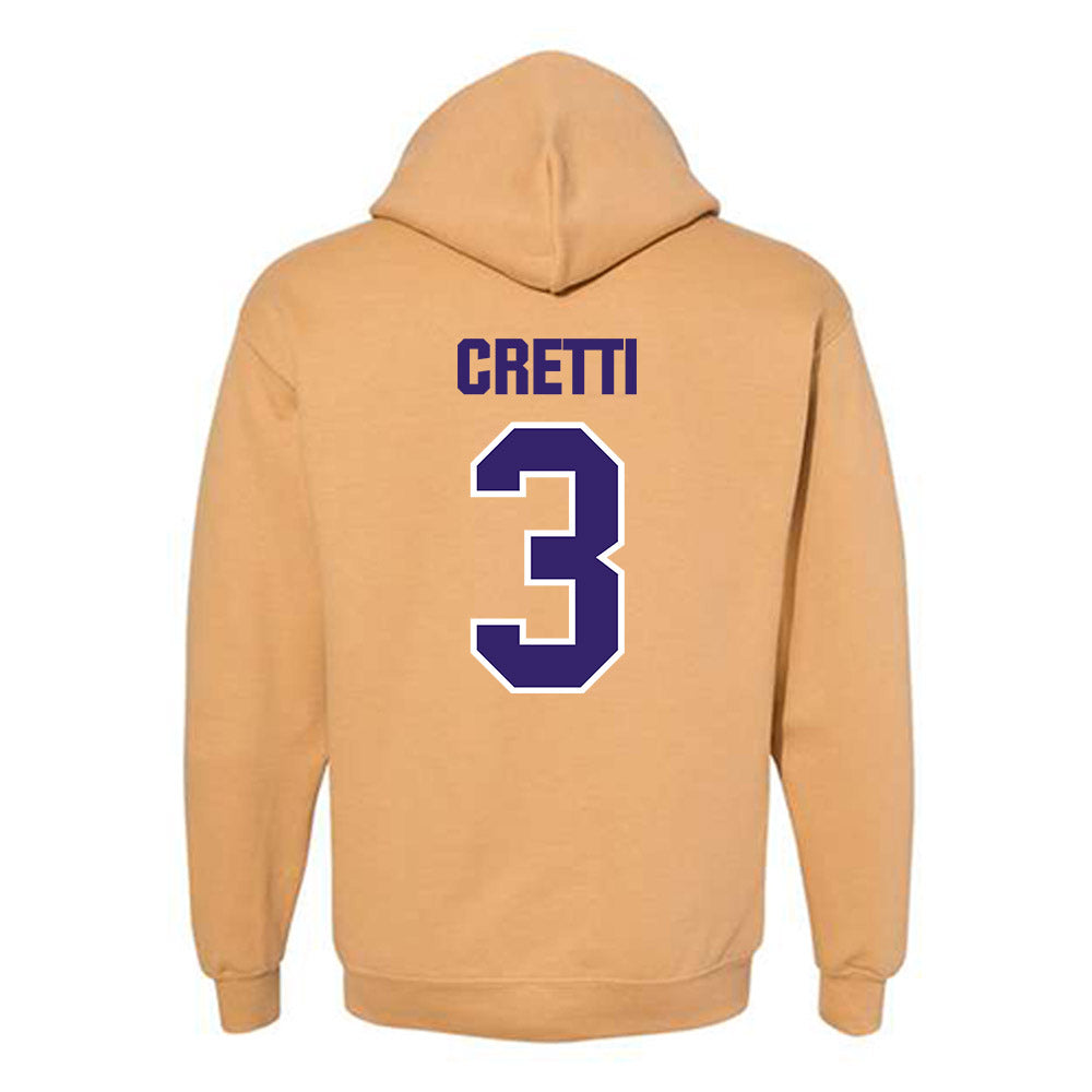 Washington - NCAA Baseball : Chase Cretti - Classic Shersey Hooded Sweatshirt-1