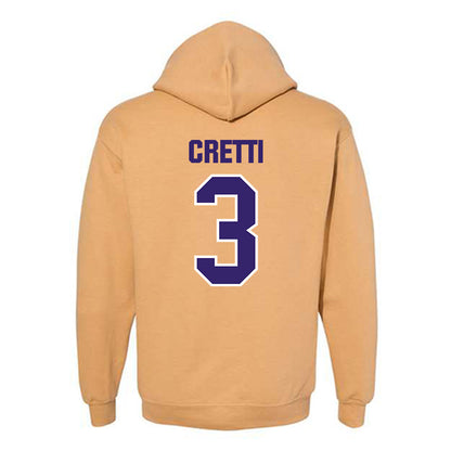 Washington - NCAA Baseball : Chase Cretti - Classic Shersey Hooded Sweatshirt-1