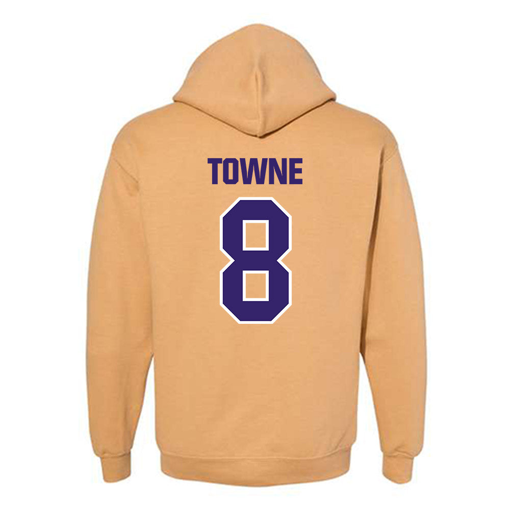 Washington - NCAA Beach Volleyball : Avery Towne - Classic Shersey Hooded Sweatshirt-1