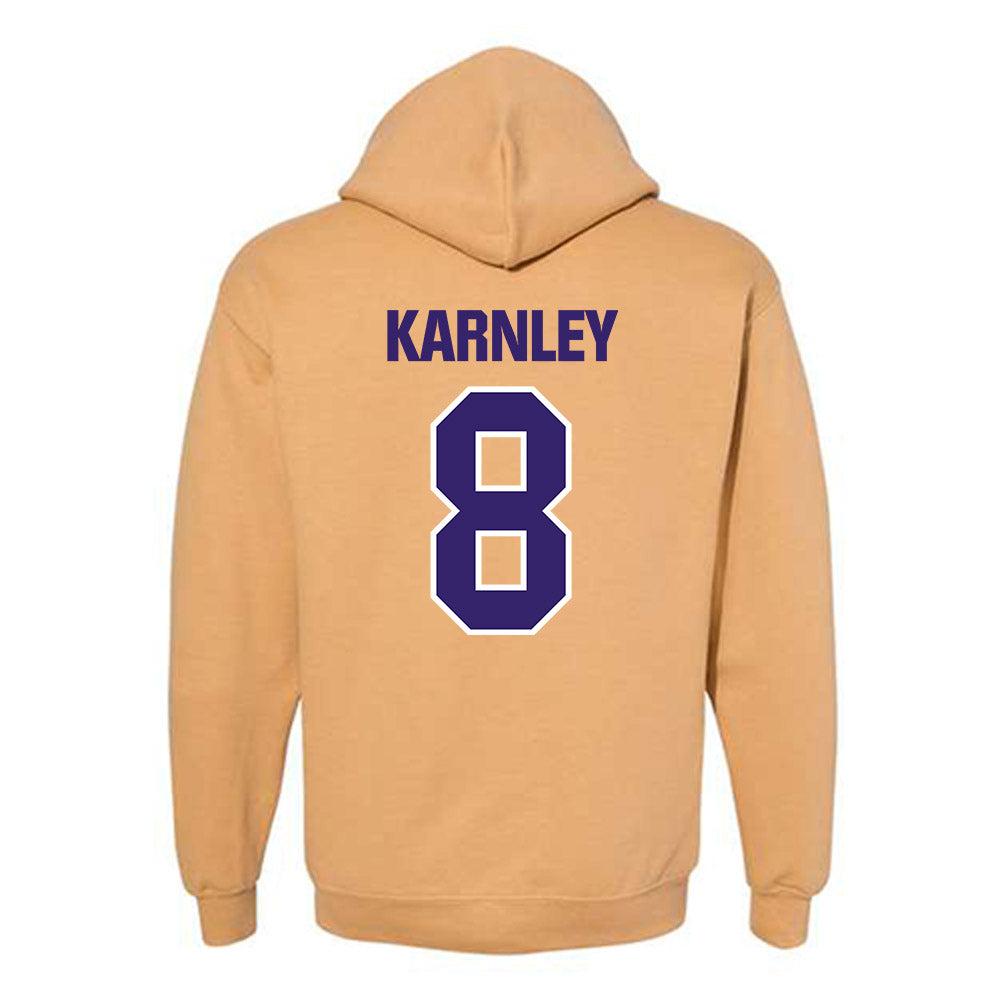 Washington - NCAA Football : Emmanuel Karnley - Classic Shersey Hooded Sweatshirt-1