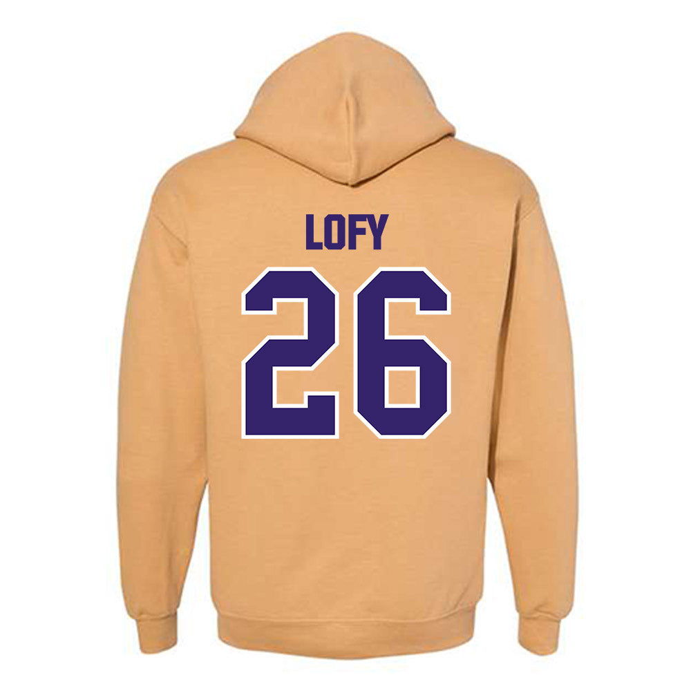 Washington - NCAA Men's Soccer : Connor Lofy - Classic Shersey Hooded Sweatshirt-1