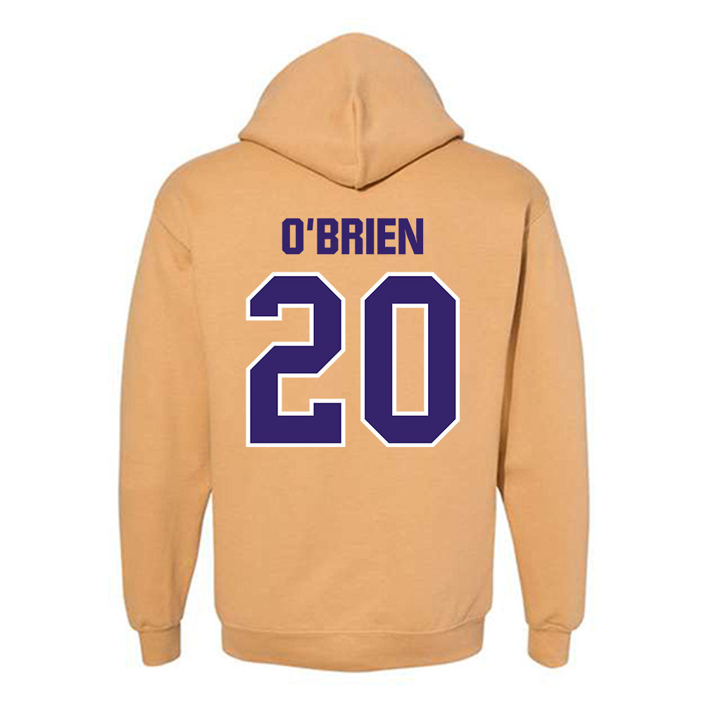 Washington - NCAA Men's Soccer : Nick O'Brien - Classic Shersey Hooded Sweatshirt-1