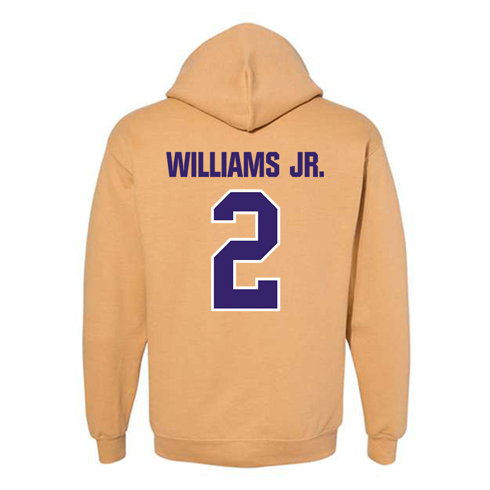 Washington - NCAA Football : Demond Williams Jr. - Classic Shersey Hooded Sweatshirt-1