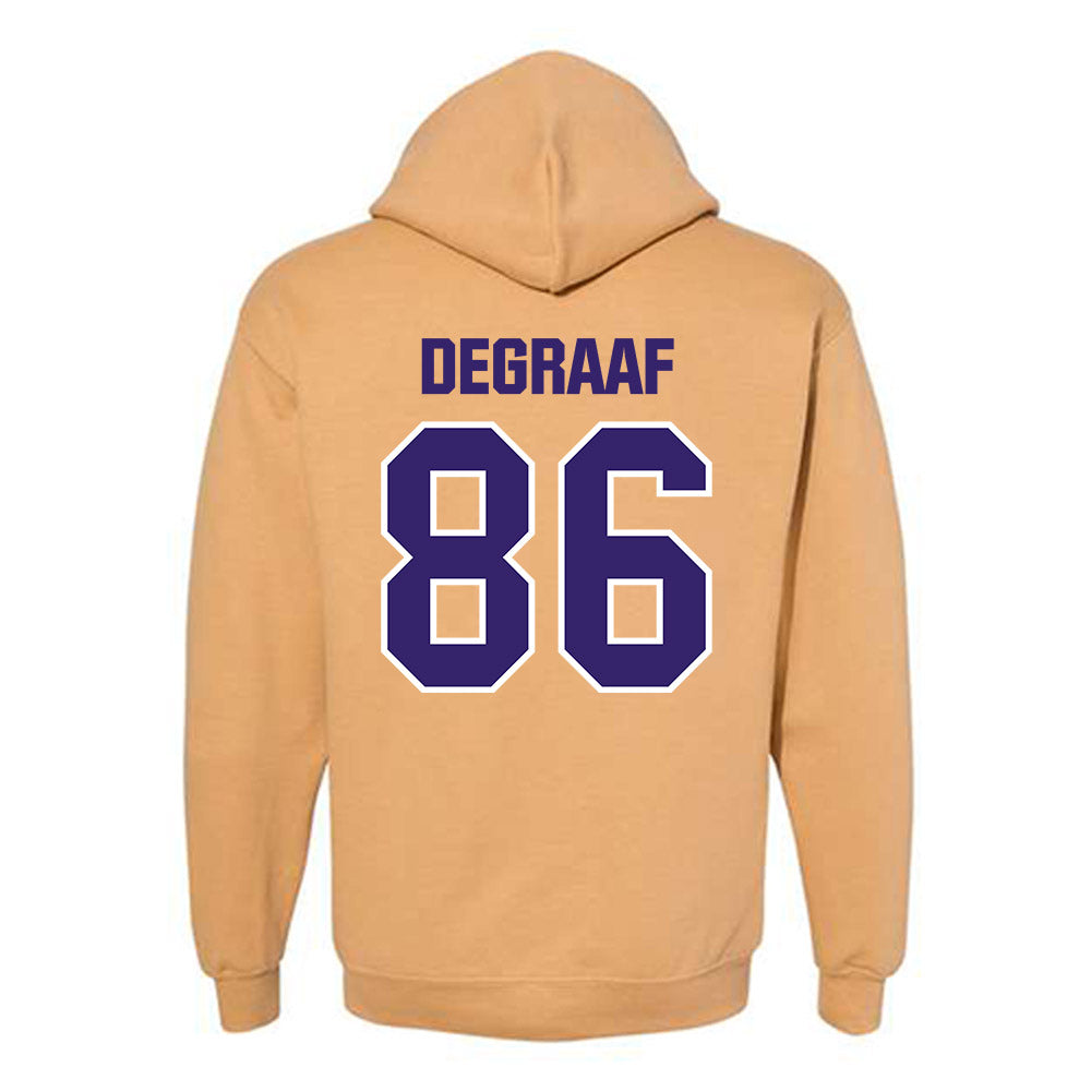 Washington - NCAA Football : Decker DeGraaf - Classic Shersey Hooded Sweatshirt-1