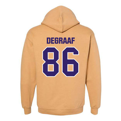 Washington - NCAA Football : Decker DeGraaf - Classic Shersey Hooded Sweatshirt-1