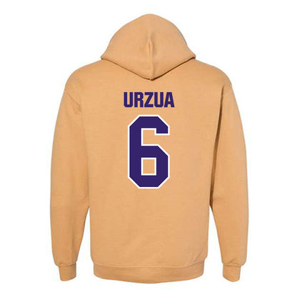 Washington - NCAA Beach Volleyball : Alina Urzua - Classic Shersey Hooded Sweatshirt-1
