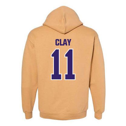 Washington - NCAA Football : Jordan Clay - Classic Shersey Hooded Sweatshirt-1