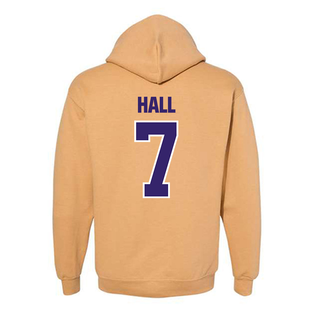 Washington - NCAA Men's Soccer : Alex Hall - Classic Shersey Hooded Sweatshirt-1