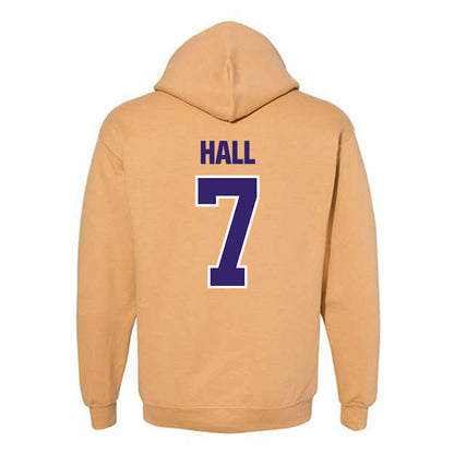 Washington - NCAA Men's Soccer : Alex Hall - Classic Shersey Hooded Sweatshirt-1
