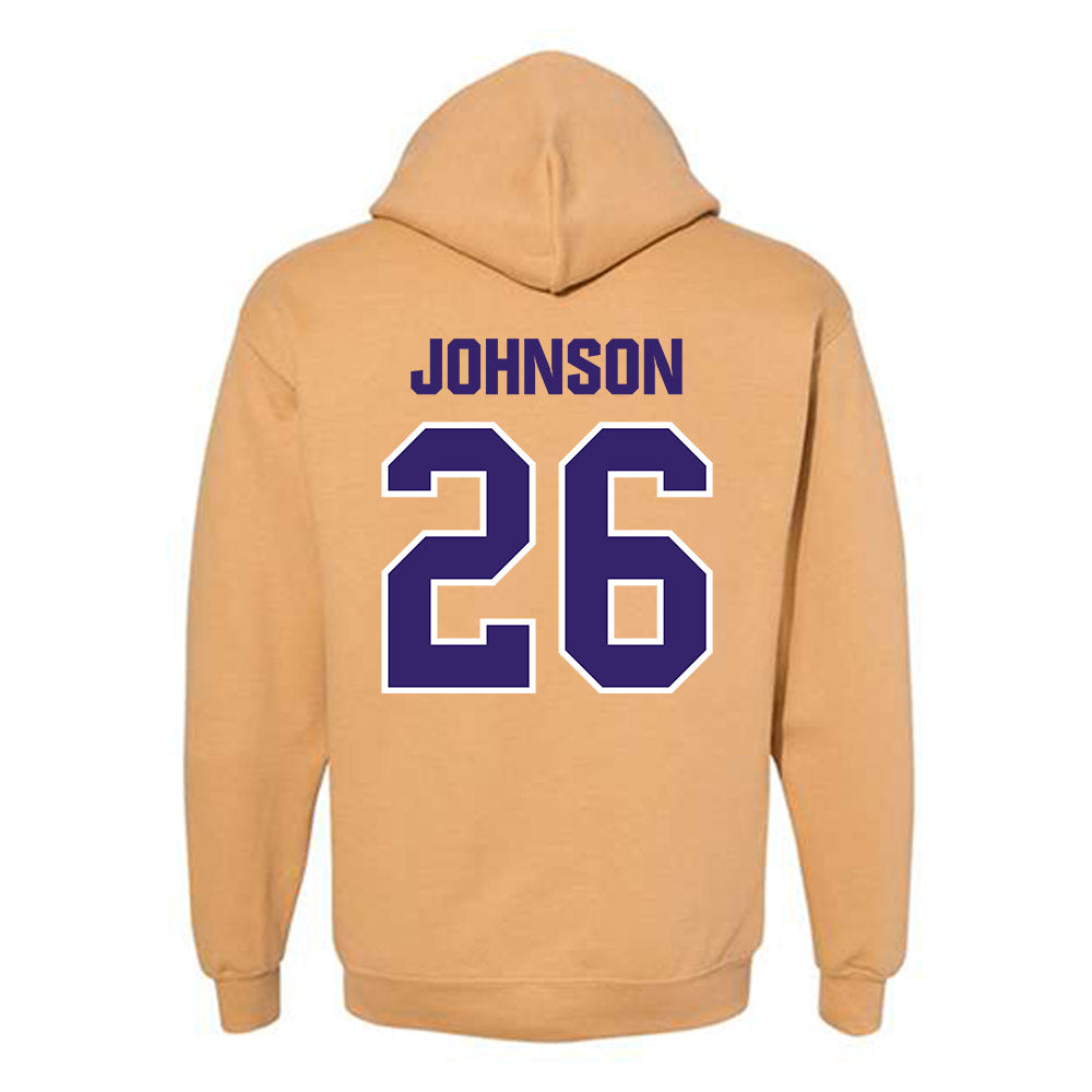 Washington - NCAA Football : Elias Johnson - Classic Shersey Hooded Sweatshirt-1