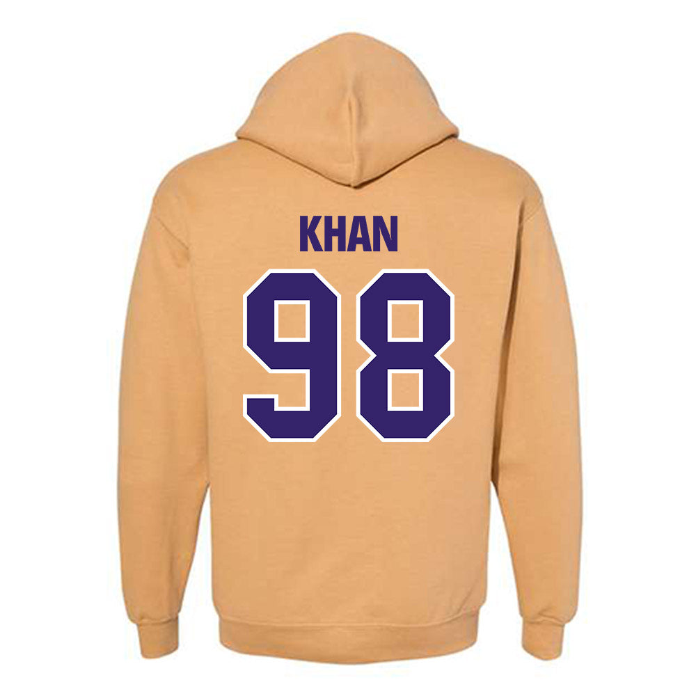 Washington - NCAA Football : Omar Khan - Classic Shersey Hooded Sweatshirt-1